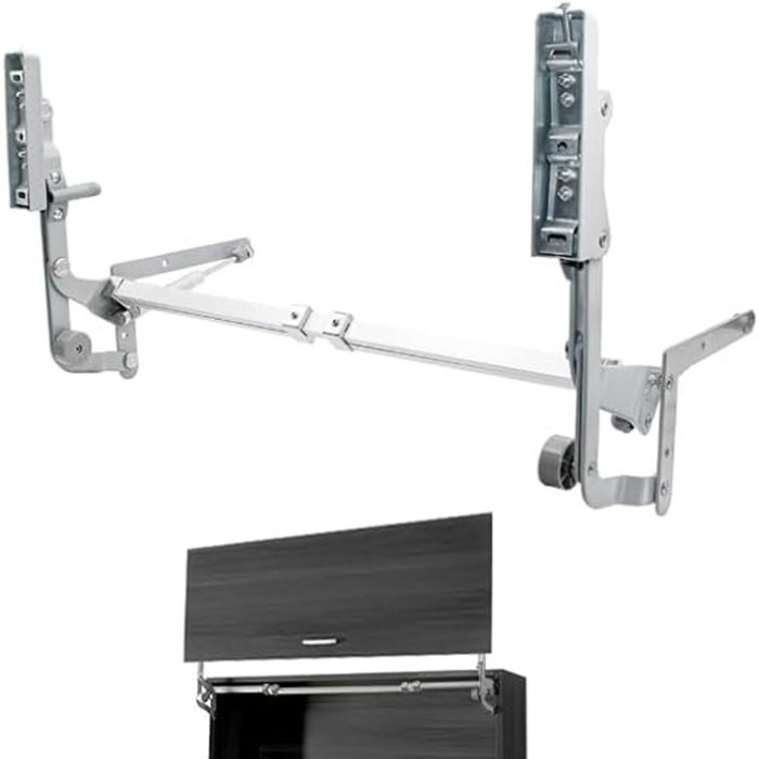 Howhy Lift-Up Cabinet Hinges – Soft Close, Pneumatic Arm (23.6"-35.4")