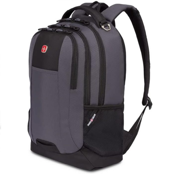 SwissGear Cecil 5505 Laptop Backpack 18-Inch - Dark Grey/Black