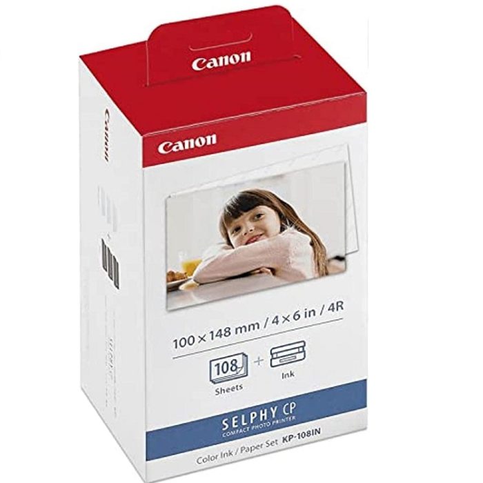 180 Pack Canon KP-108IN Ink/Paper Set 4x6