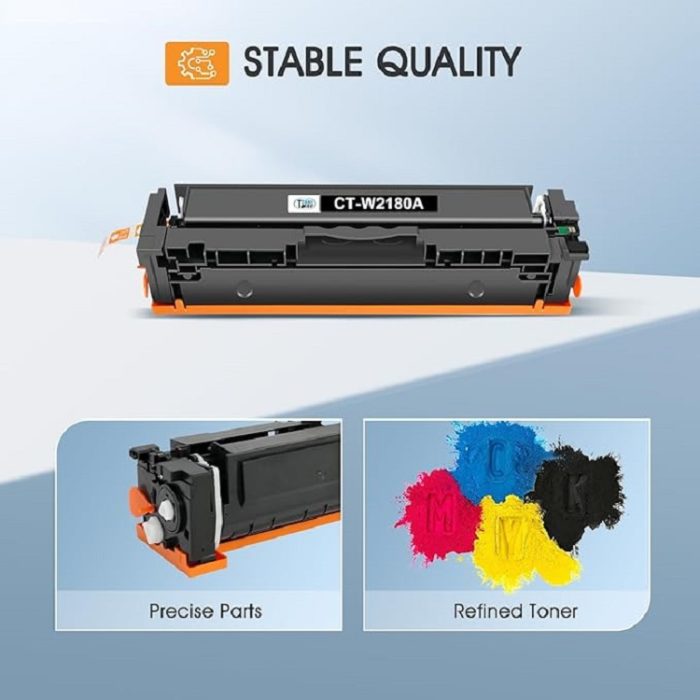 218A 218X Toner Cartridges 4 Pack Printer High Yield Ink Set