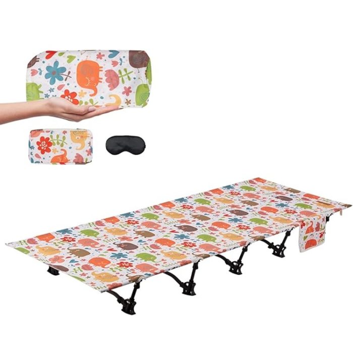 HOMFUL Ultralight Camping Cot – 330lbs, Portable