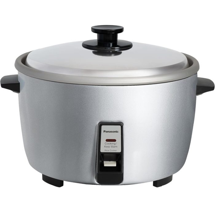 Panasonic Commercial Rice Cooker Large Capacity 46-Cup - Silver