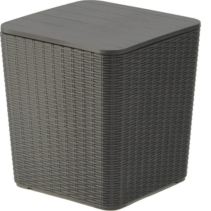 Arendal Collection All-Weather Storage Box - Brown