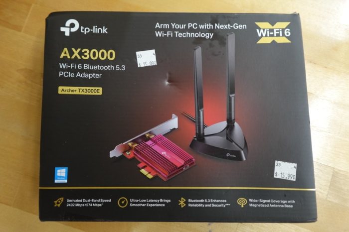 TP-Link WiFi 6 AX3000 PCIe WiFi Card Dual Band Wireless Adapter with MU-MIMO - Image 2