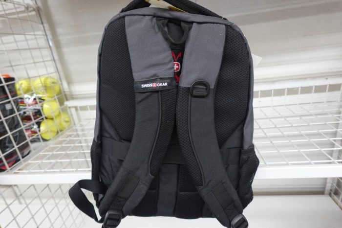 SwissGear Cecil 5505 Laptop Backpack 18-Inch - Dark Grey/Black - Image 5