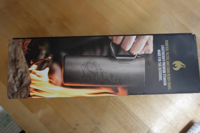 GRAYL UltraPress Titanium 16.9 oz Water Purifier & Filter Bottle - Covert Black - Image 4