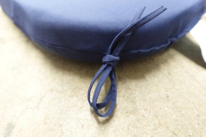 Downluxe Outdoor Patio Chair Cushions 17" X 16" X 2"- Navy Blue - Image 2