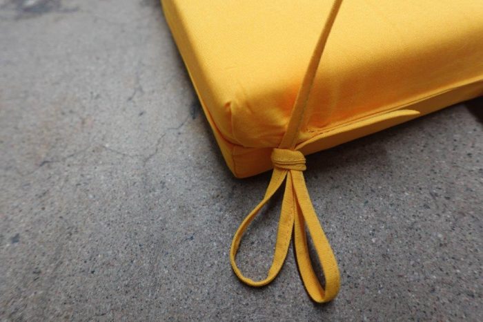 HARBOREST Outdoor Patio Chair Cushions 18.5"x16"x3" - Yellow - Image 4