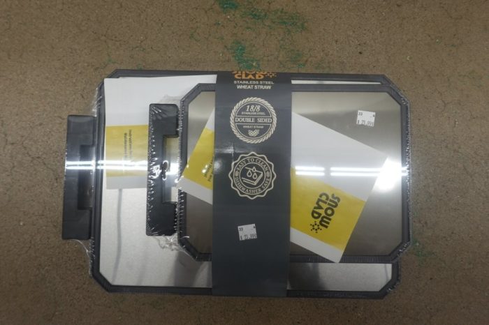 Snowclad Stainless Steel Cutting Board Double Sided Set 16 * 11+12 * 8.3 Inch - Image 5