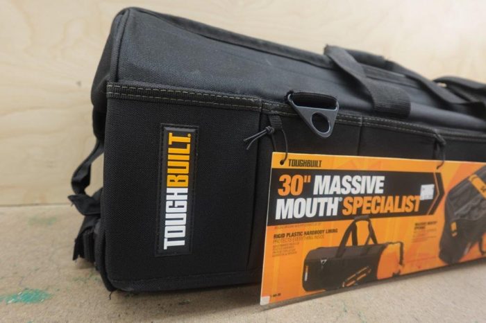 TOUGHBUILT TOU-60-30 30" Massive Mouth Bag - Black/Yellow - Image 7