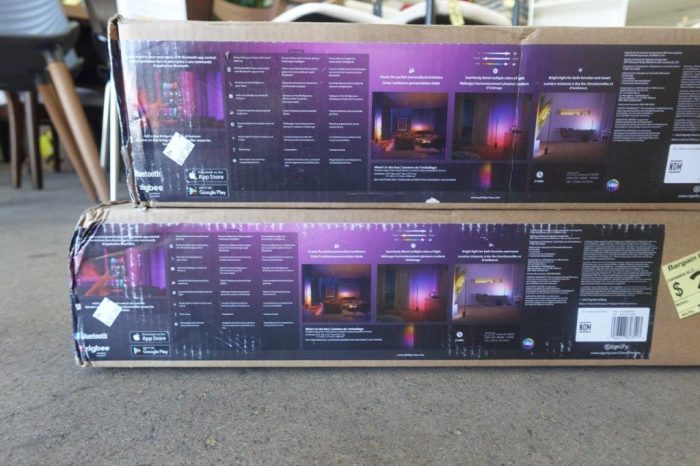 Philips Hue Gradient Signe Floor Lamp Black 1 Count - Image 7