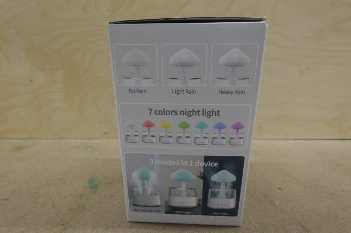 Aroma diffuser Rain Cloud Humidifier - Mushroom - Image 4