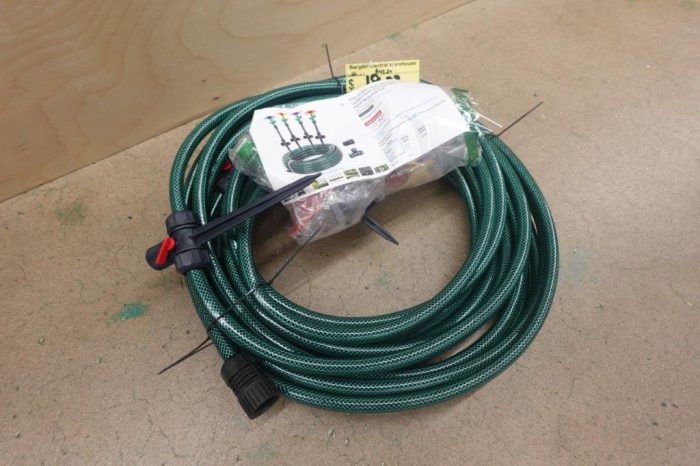 Eden Daisy 50ft Garden Hose & Sprinkler DIY Watering Set - Image 2