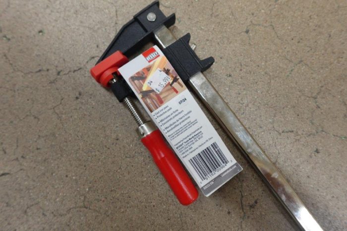 BESSEY 36" Clutch Style bar Wood Working Clamp Black/Red - Image 5