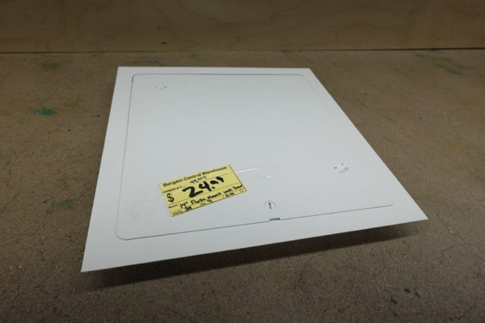 Premier Access Panel 14 x 14 Flush Mount Steel Access Door for Drywall Powder Coated White - Image 4