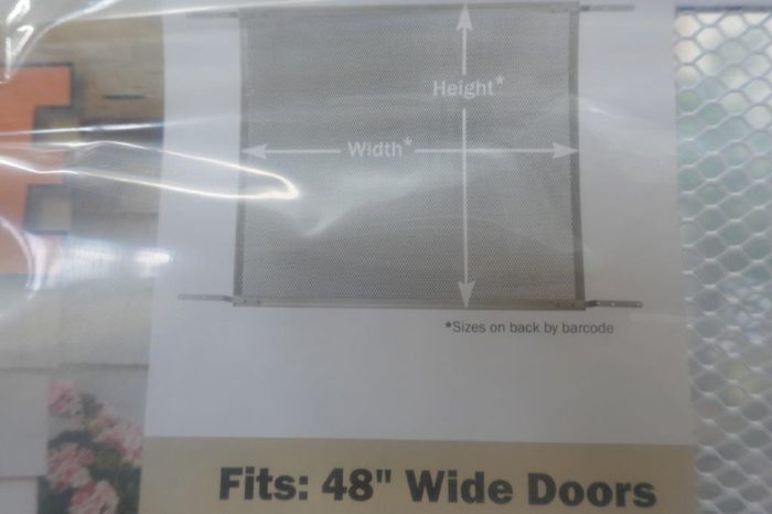 Prime-Line PL 15941 Patio Sliding Screen Door Grille 48 In. x 26 In. - Image 4