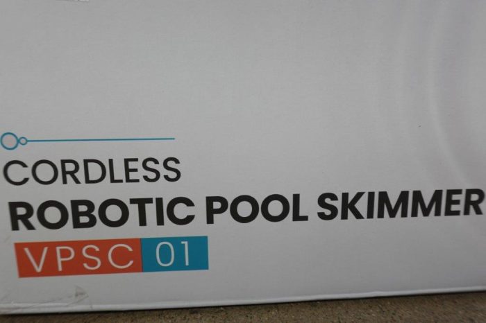 Solar Powered Automatic Robotic Pool Skimmer Cleaner - White - Image 7