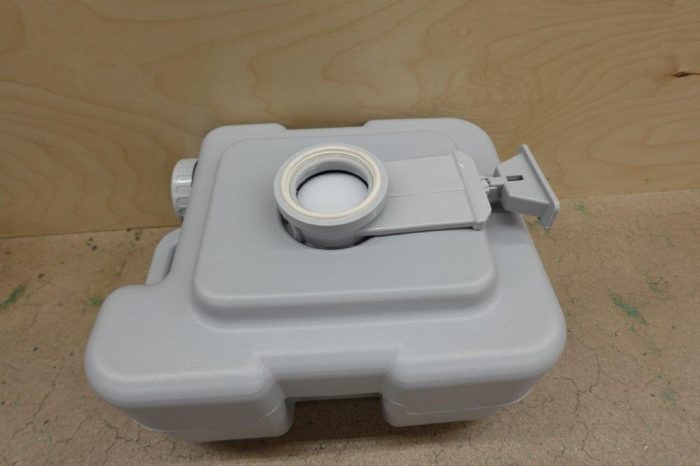 YITAMOTOR 5.8 Gallon Portable Toilet w/ Leak-proof Seal Ring - Grey - Image 6