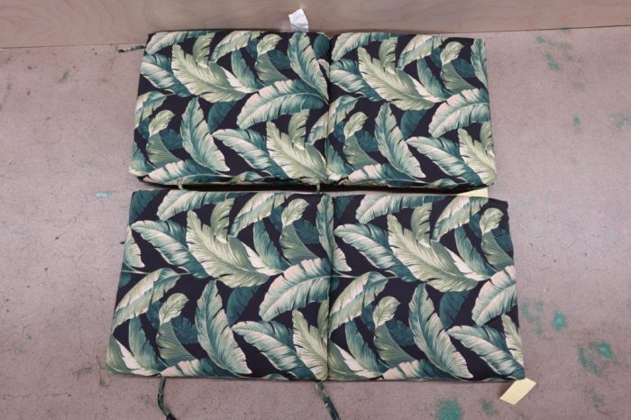 20 in x 20 in ARDEN Outdoor Dining Chair Cushion Weather-Proof -  Onyx Cebu - Image 4