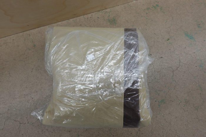 Waterproof Outside Lounge Chair Cover 80" L x 32" W x 25" H - Beige and Brown - Image 5