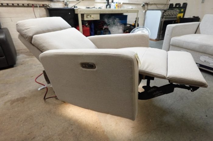 Tallula Fabric Power Rocker Glider Recliner with Power Headrest and Lights - Image 8