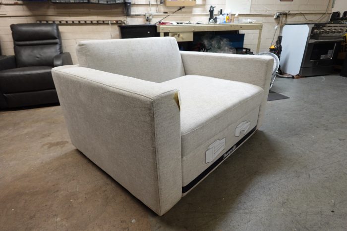 Thomasville Dillard Fabric Twin Size Convertible Sleeper Chair - Image 6