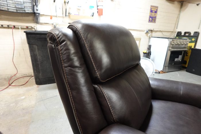 Barcalounger Bryson Leather Power Rocker Glider Recliner with Power Adjustable Headrest - Image 6