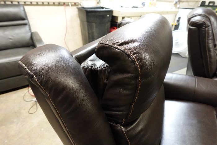Barcalounger Bryson Leather Power Rocker Glider Recliner with Power Adjustable Headrest - Image 9
