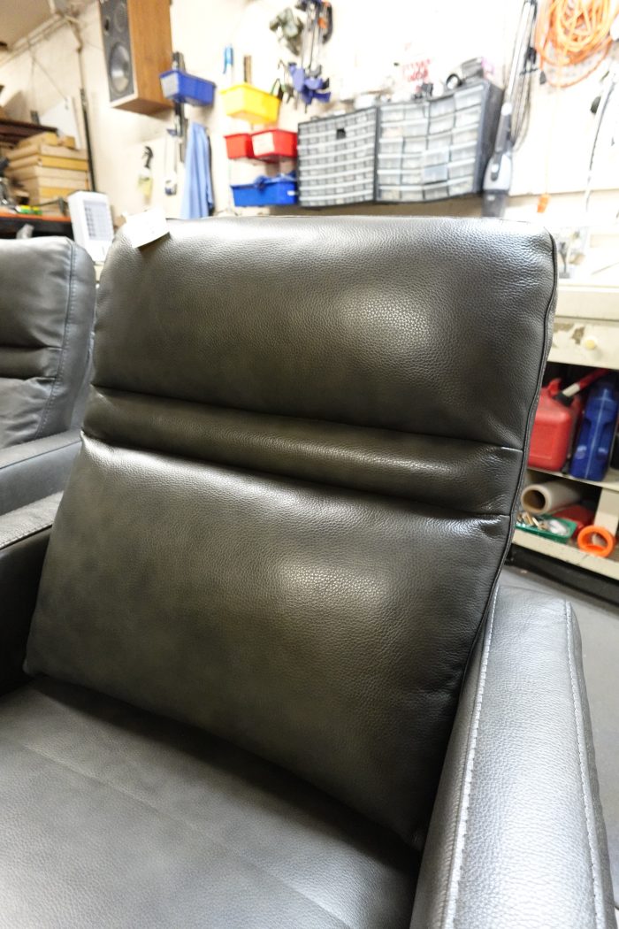 Aldryn Leather Power Glider Rocker Recliner - Image 5