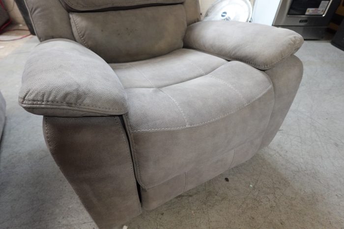 Jones Fabric Rocker Glider Recliner Barcalounger - Image 6