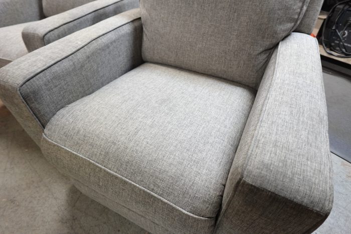 True Innovations Paxley Fabric Swivel Glider Recliner - Image 10