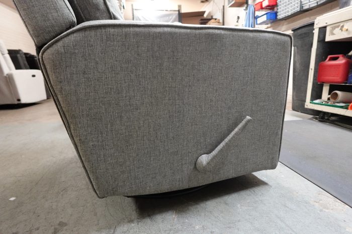 True Innovations Paxley Fabric Swivel Glider Recliner - Image 5