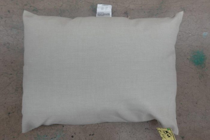 Arden Outdoor Cushion Pillow Back 23 x 17 Rain-Proof Fade Resistant - Tan Leala - Image 2