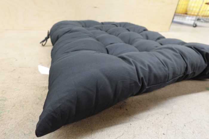 Hammock Swing Chair Cushion, Hanging Basket Seat Cushion Pillow - Black - Image 3