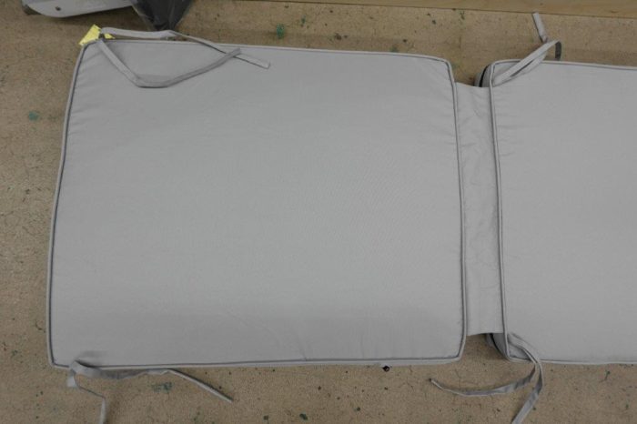 Outdoor Chaise Lounge Furniture Replacement Cushion 74" x 23" x 3" - Gray - Image 3