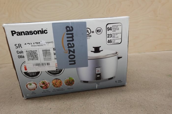 Panasonic Commercial Rice Cooker Large Capacity 46-Cup - Silver - Image 3