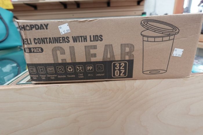 SHOPDAY Deli Containers with Lids - 32 Oz 50 Sets - Image 3
