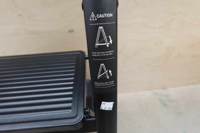 3 Step Folding Ladder/Step Stool with Wide Anti-Slip Pedal - Image 7