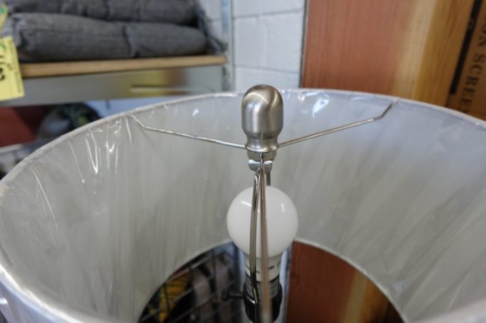 Ellipse Transparent Elegant Design Table Lamp - Clear Blue - Image 6