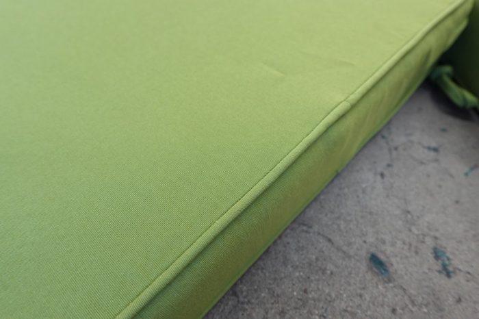 Square downluxe Waterproof Outdoor Patio Chair Cushions in Grass Green - Image 6