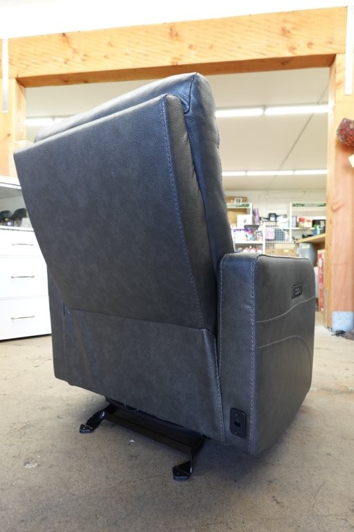 Aldryn Leather Power Glider Rocker Recliner - Image 7