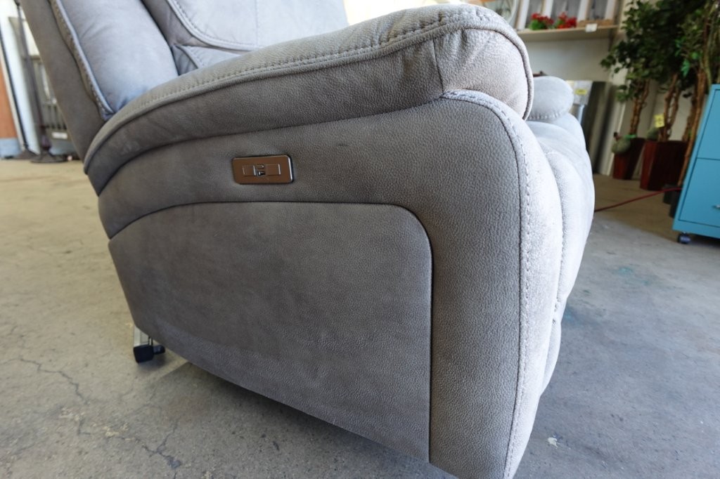 Jones Fabric Rocker Glider Recliner Barcalounger - Image 4