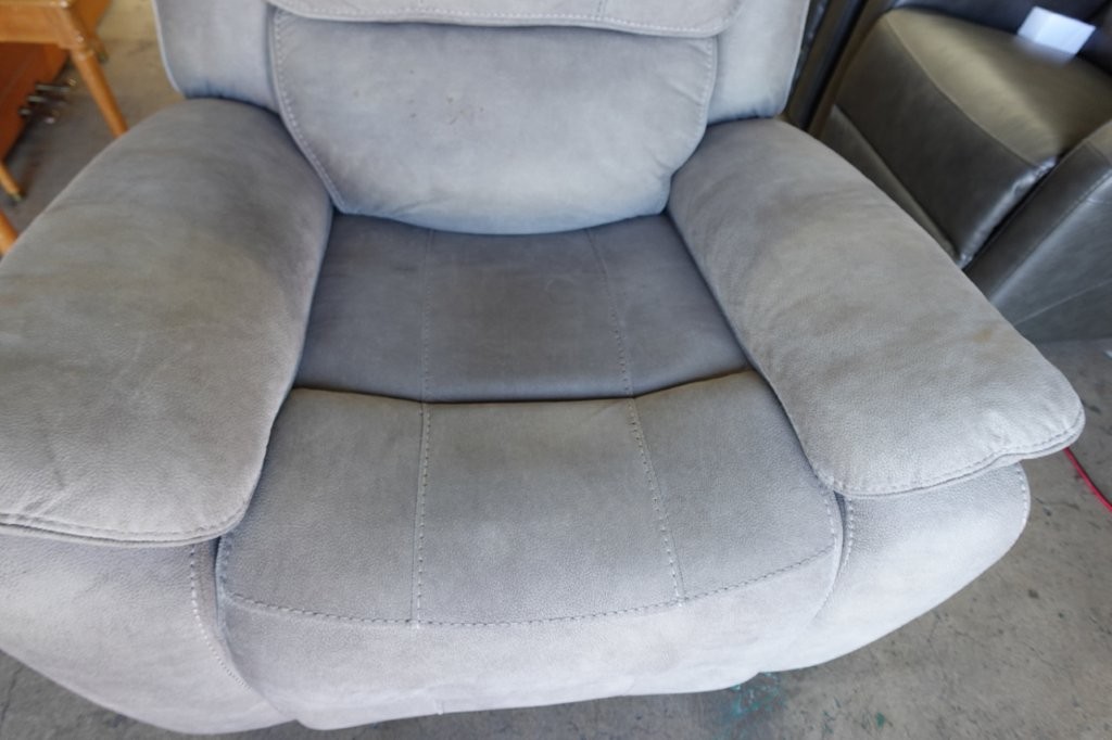 Jones Fabric Rocker Glider Recliner Barcalounger - Image 7