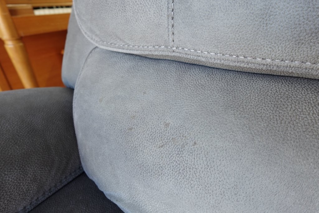 Jones Fabric Rocker Glider Recliner Barcalounger - Image 8