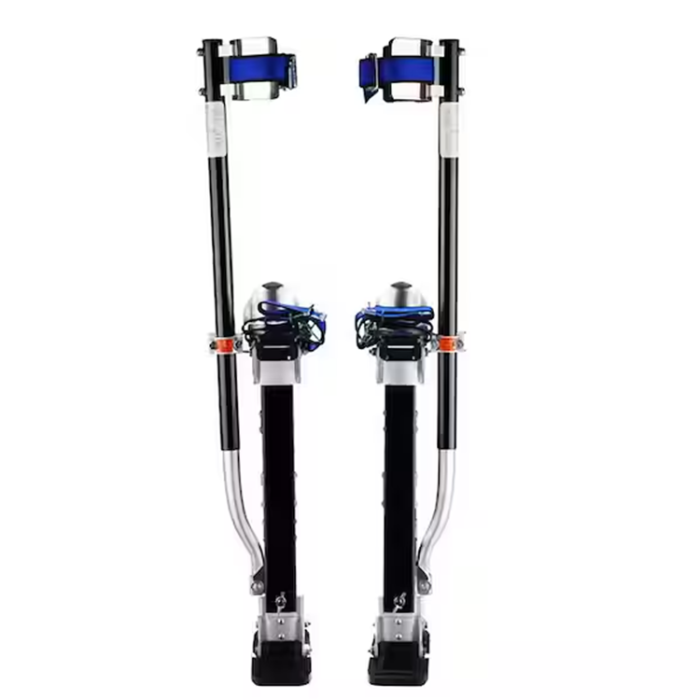 24 in. to 40 in. Adjustable Height Black Drywall Stilts