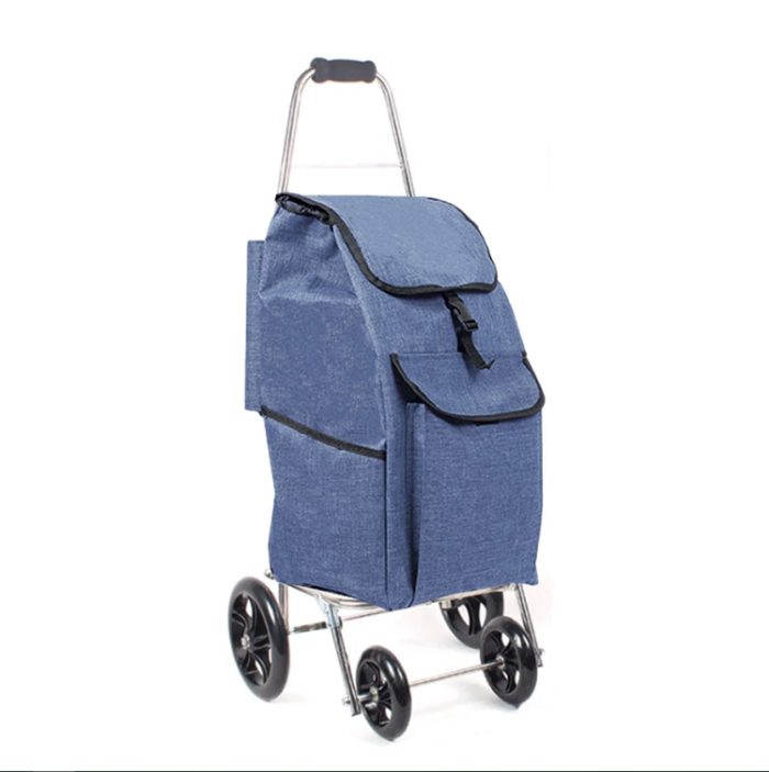 Replacement Bag for Shopping Trolley / Cart in Gray