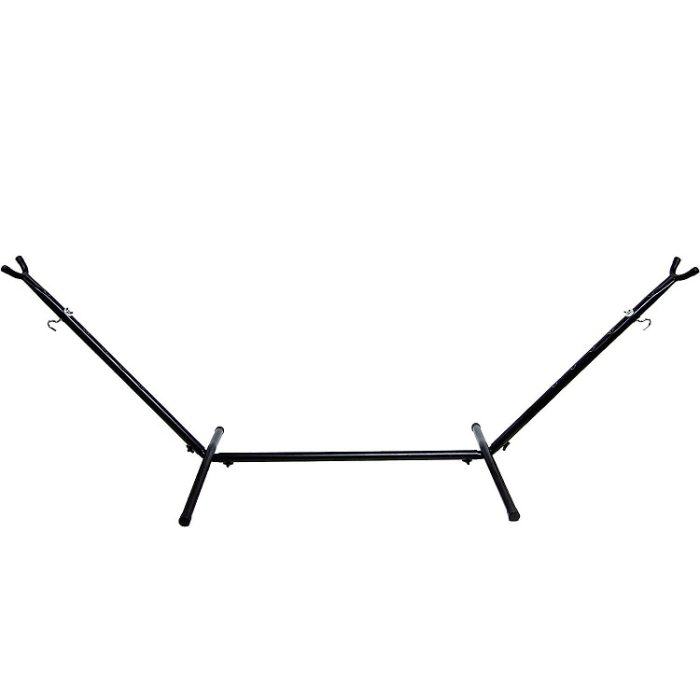 9-Foot Heavy Duty Adjustable Steel Hammock Stand has a 450-Pound Capacity