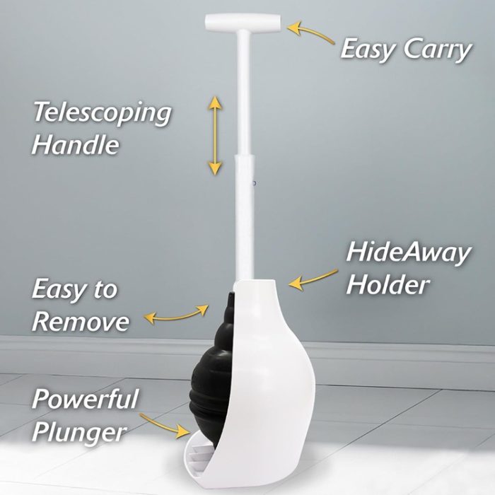 Korky BeehiveMAX Hideaway Toilet Plunger