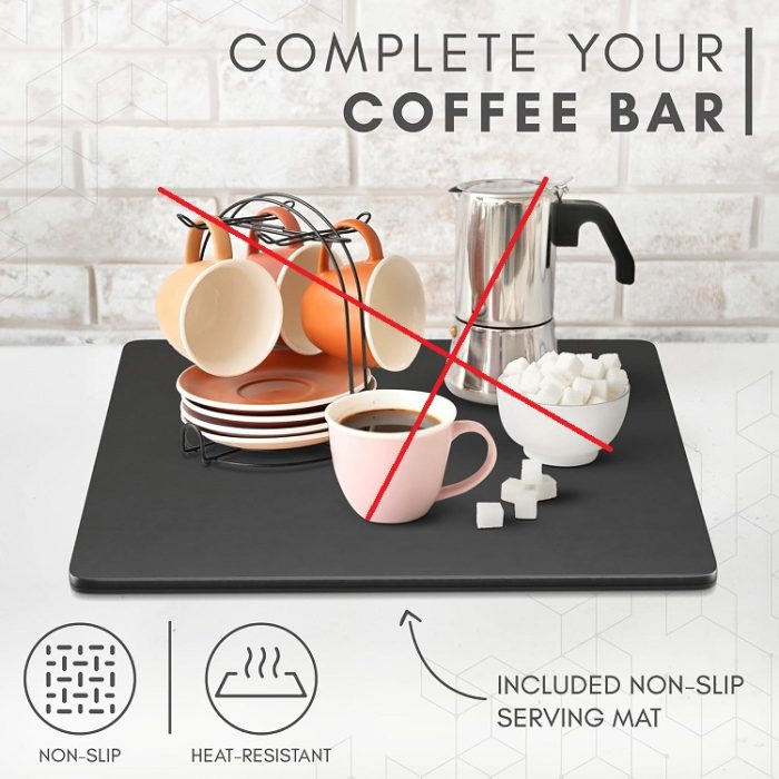 K Cup Holder - Coffee Bar Organizer for Countertop with drawers - Image 2