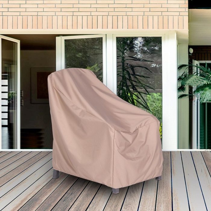 Hanover Outdoor Furniture Cover for Recliner 35.43" D x 30.3" W x 35.43" H - Tan